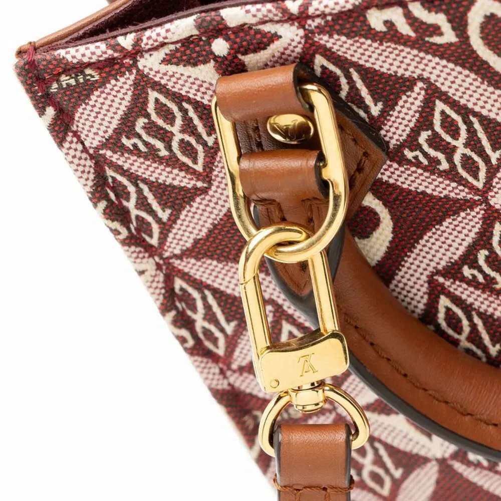 Louis Vuitton Limited Edition Jacquard Since 1854 Petite Sac Plat Tote